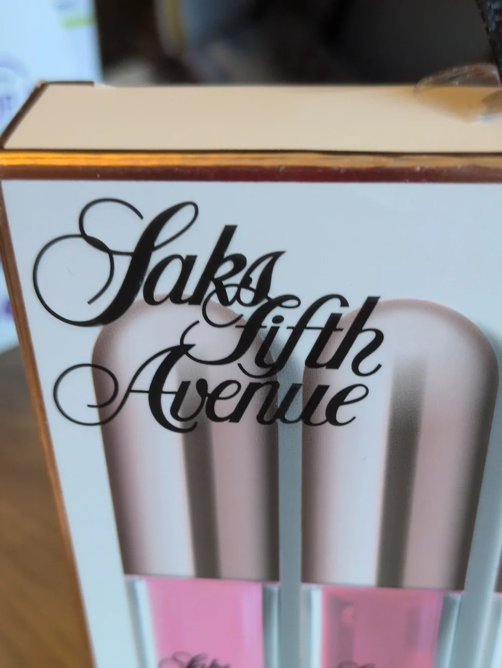 SAKS FIFTH AVENUE Dewy Tinted Lip Oil 24hr Wear Qty 4